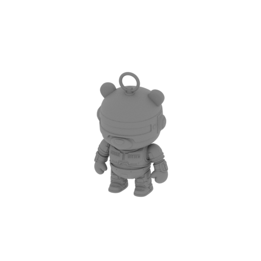 Winnie the Pooh Robocop Ring Figure.stl