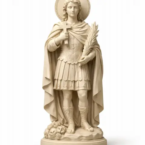 Saint Agathius - Devotional Statue - STL 3D Print