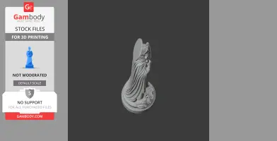 Saint Agathius - Devotional Statue - STL 3D Print