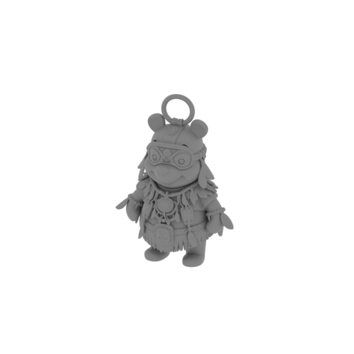 Winnie the Pooh Shaman Ring Figure.stl