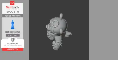 Steampunk-themed Winnie the Pooh figure wearing goggles and mechanical gear elements.