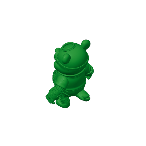 Winnie the Pooh Steampunk Ring Figure.3mf