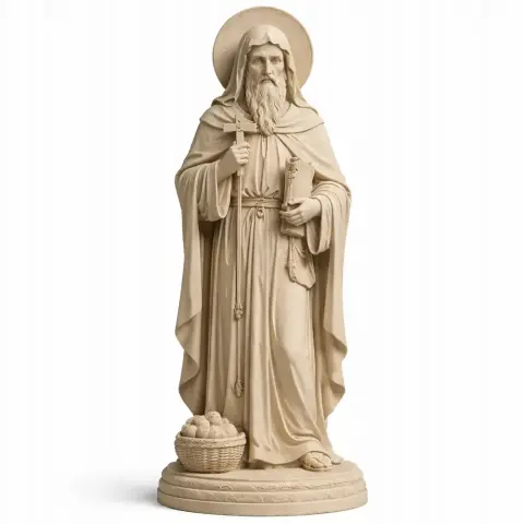 Saint Agathon of Scetis - Devotional Statue - STL 3D Print