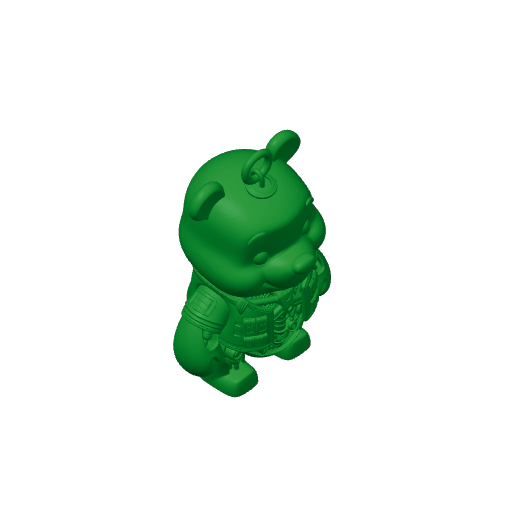 Winnie the Pooh Terminator Ring Figure.3mf
