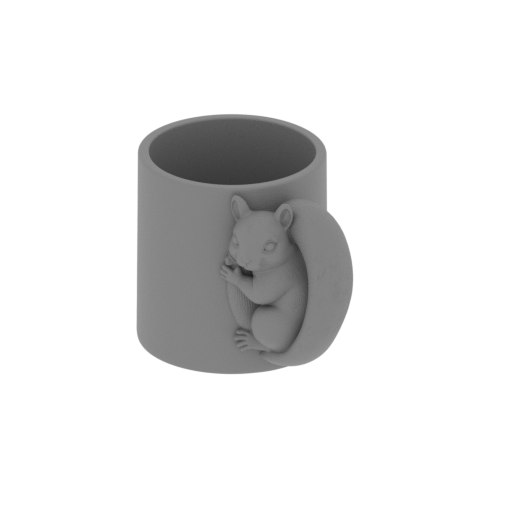 Squirrel Mug.stl