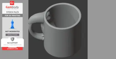 Toucan Mug - Animal Wall Hook STL
