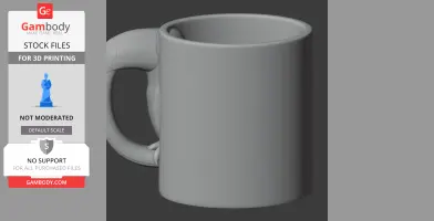 Toucan Mug - Animal Wall Hook STL