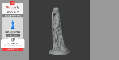 Saint Agathonicus - Devotional Statue - STL 3D Print