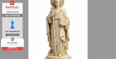 Saint Agathonicus - Devotional Statue - STL 3D Print