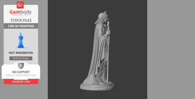 Saint Agathonicus - Devotional Statue - STL 3D Print