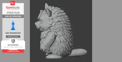 Winnie the Pooh Werewolf Ring Figure - Mashup Figure STL