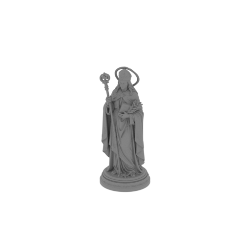 Saint Agilberta - Devotional Statue.stl
