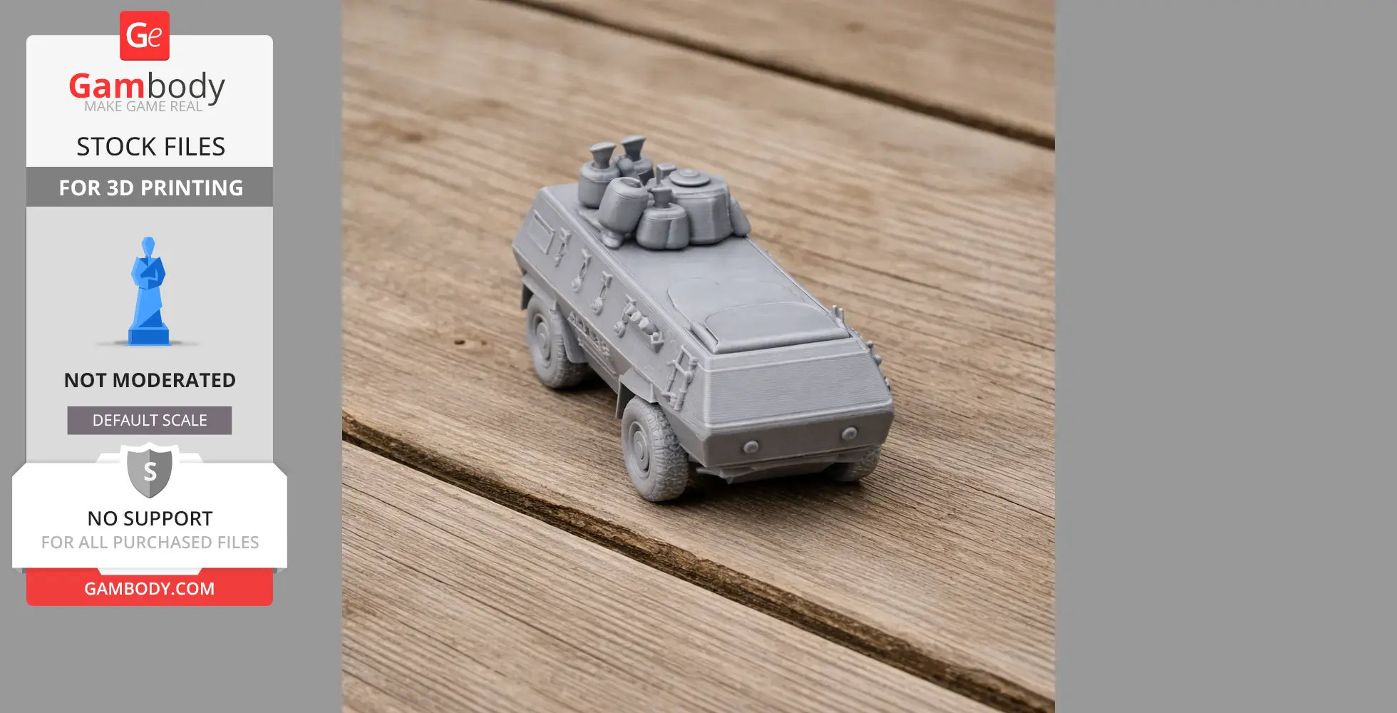 Al-Fahd Infantry fighting vehicle - Tank Model STL