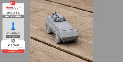 Al-Fahd Infantry fighting vehicle - Tank Model STL