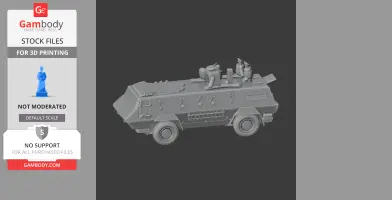 Al-Fahd Infantry fighting vehicle - Tank Model STL
