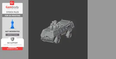 Al-Fahd Infantry fighting vehicle - Tank Model STL