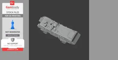Al-Fahd Infantry fighting vehicle - Tank Model STL