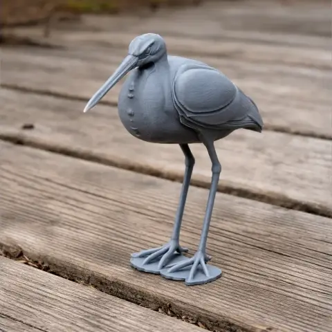 Agami heron - Prehistoric Animal STL