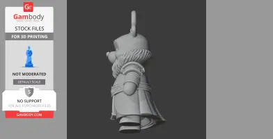 Winnie the Pooh Zeus Ring Figure - Mashup Figure STL