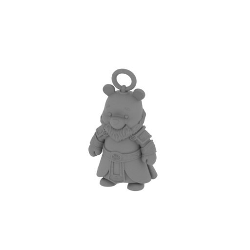 Winnie the Pooh Zeus Ring Figure.stl