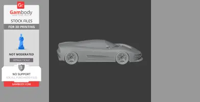 BMW Nazca M12 - Scale Vehicle STL