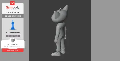 Cole - Night in the Woods Figurine - Character Figure STL