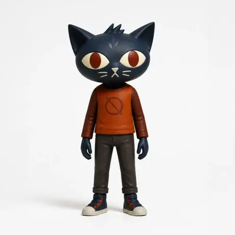 Cole - Night in the Woods Figurine - Character Figure STL
