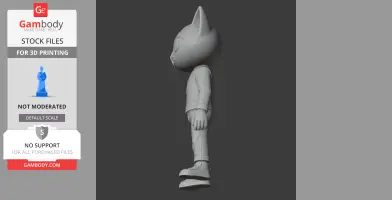 Cole - Night in the Woods Figurine - Character Figure STL