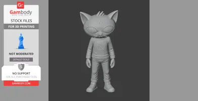 Cole - Night in the Woods Figurine - Character Figure STL