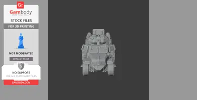 Al-faris Infantry fighting vehicle - Tank Model STL