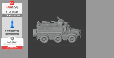 Al-faris Infantry fighting vehicle - Tank Model STL