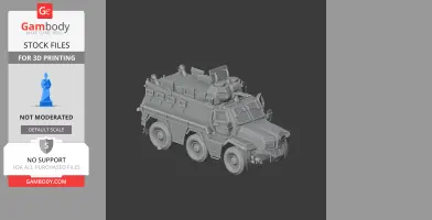 Al-faris Infantry fighting vehicle - Tank Model STL