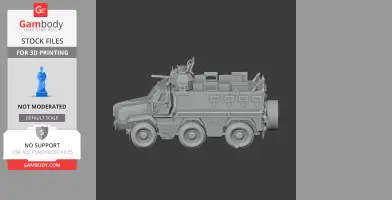 Al-faris Infantry fighting vehicle - Tank Model STL