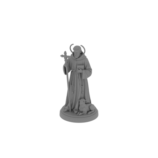 Saint Agnellus of Pisa - Devotional Statue.stl