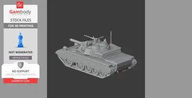 Al-Zarrar - Tank Model STL