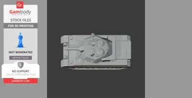 Al-Zarrar - Tank Model STL