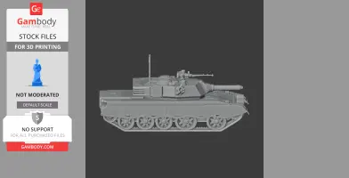 Al-Zarrar - Tank Model STL