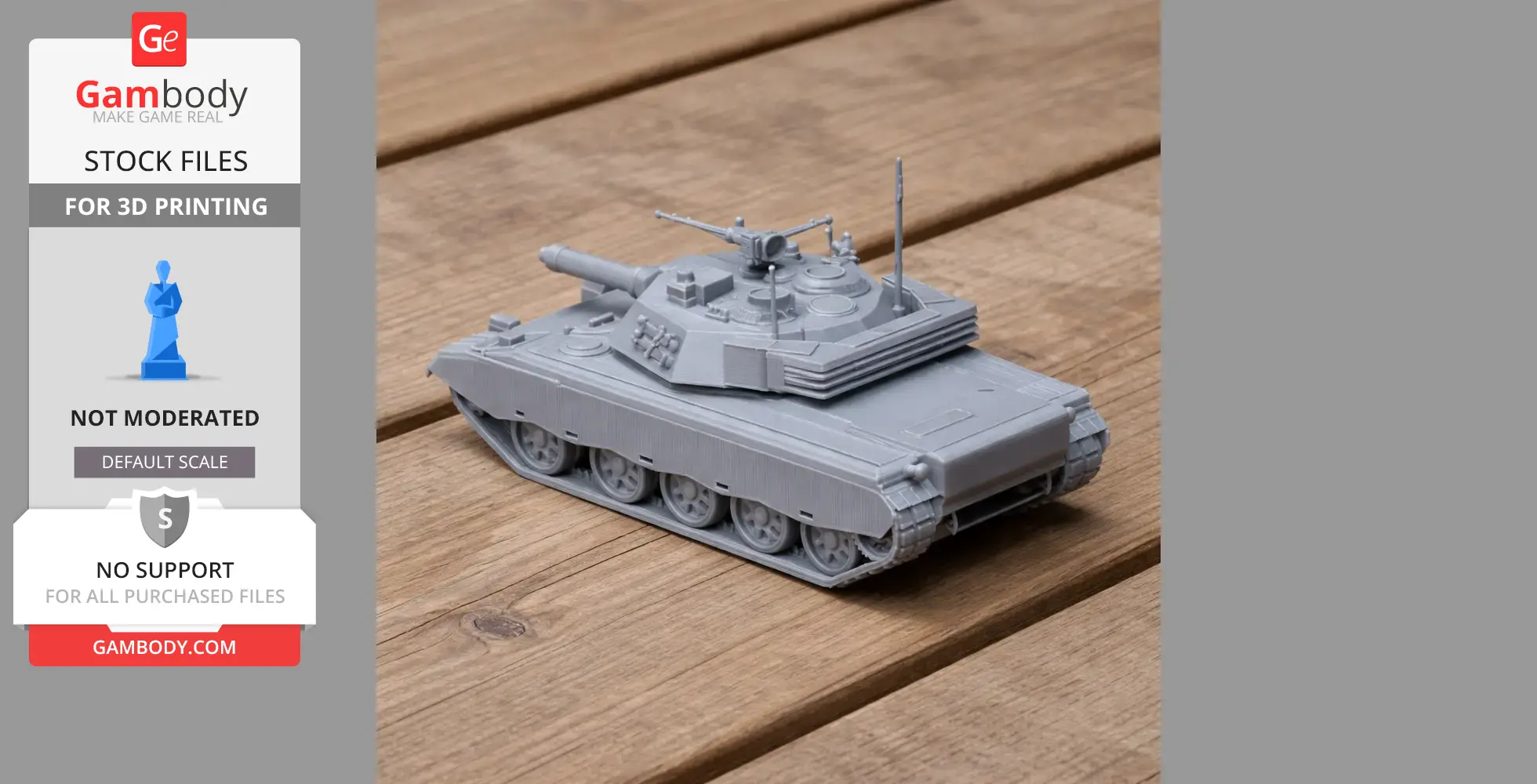Al-Zarrar - Tank Model STL