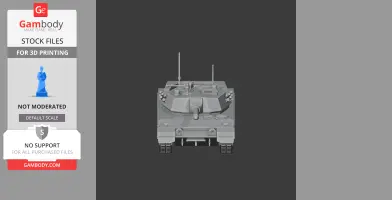 Al-Zarrar - Tank Model STL
