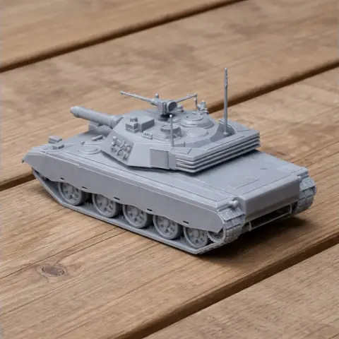 Al-Zarrar - Tank Model STL