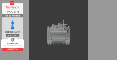 Al-Zarrar - Tank Model STL