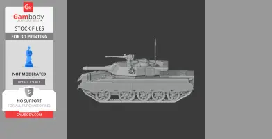 Al-Zarrar - Tank Model STL