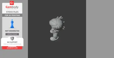 Colette - Brawl Stars Figurine - Character Figure STL