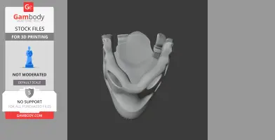 Ardetosaurus Skull - Skull Replica STL