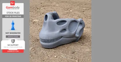 Ardetosaurus Skull - Skull Replica STL