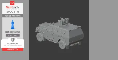 Aligator 4x4 - Tank Model STL