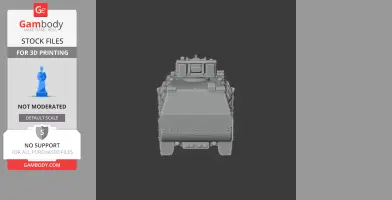 Aligator 4x4 - Tank Model STL