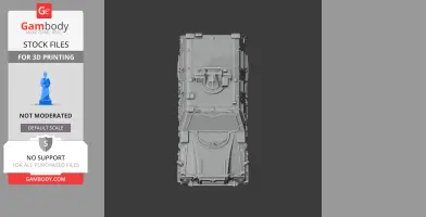 Aligator 4x4 - Tank Model STL
