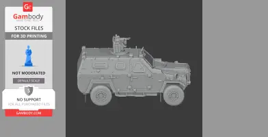 Aligator 4x4 - Tank Model STL