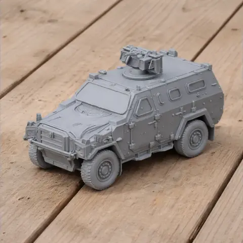 Aligator 4x4 - Tank Model STL